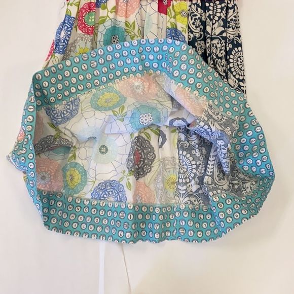 KPea multicolor, multi shape dress youth Size L - Picture 3 of 6